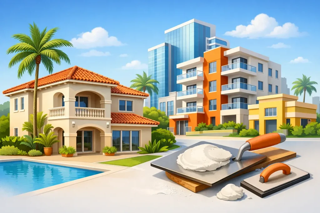 Stucco for South Florida Homes and Buildings