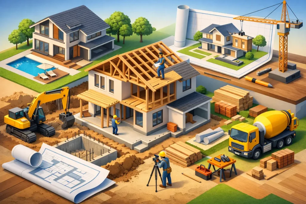 Custom Residential Construction Process Explained