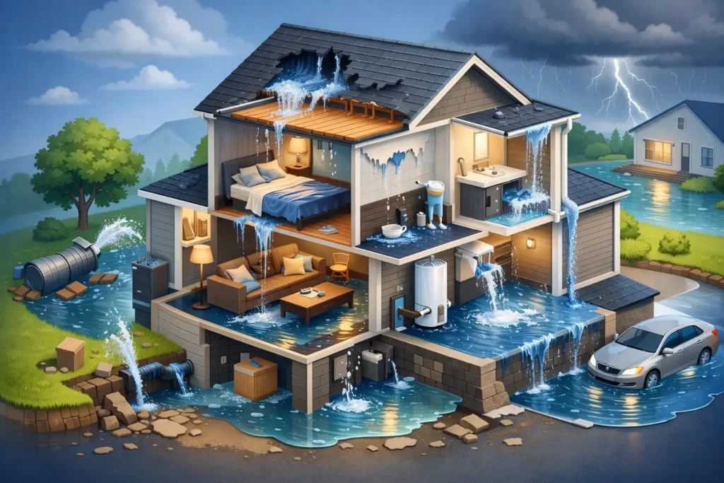 How Water Damages Can Threaten Your Property