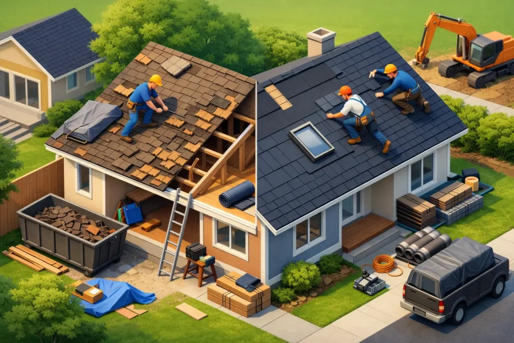When to Replace a Roof During Renovation