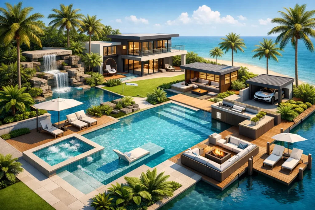 Best Luxury Exterior Upgrades for South Florida